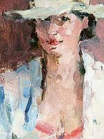 "date" figuur schilderij.