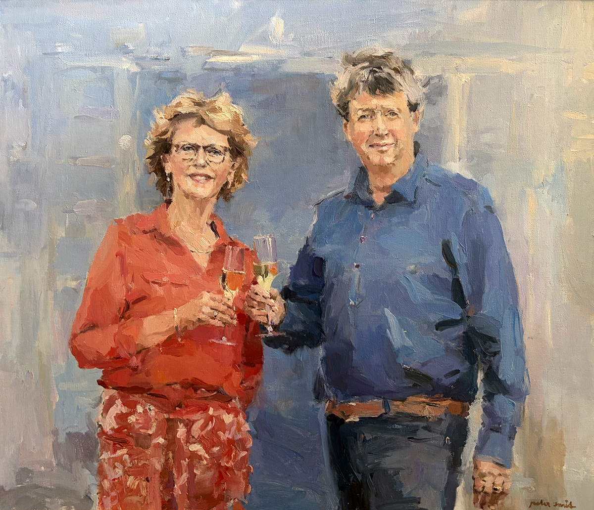 "Viva la Vida", olieverf op linnen, 2025, 60 x 70 cm.