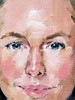 Piet - olieverf/linnen - 46 x 31 cm - 2015