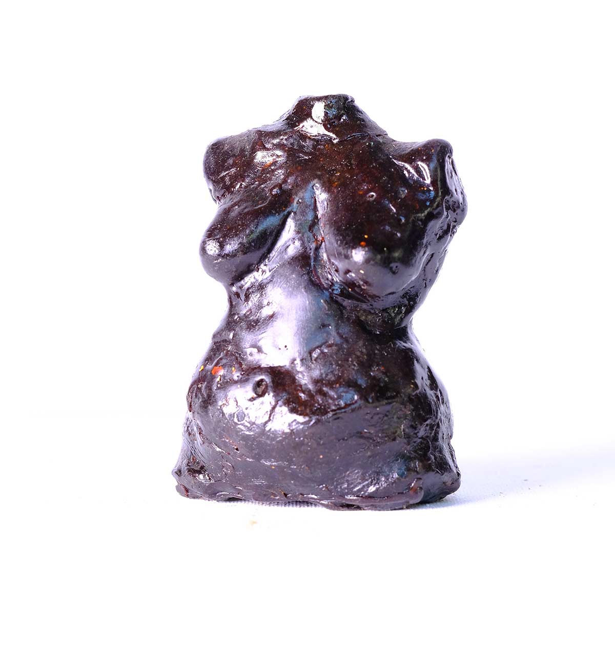 Torso III, 15 cm. hoog, brons
